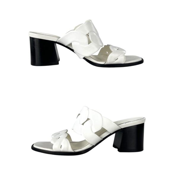 Hermes Grace Leather Mules - Picture 2 of 8